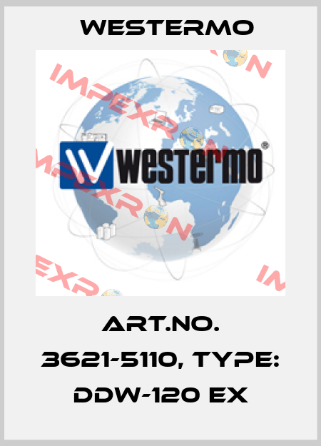 Art.No. 3621-5110, Type: DDW-120 EX Westermo