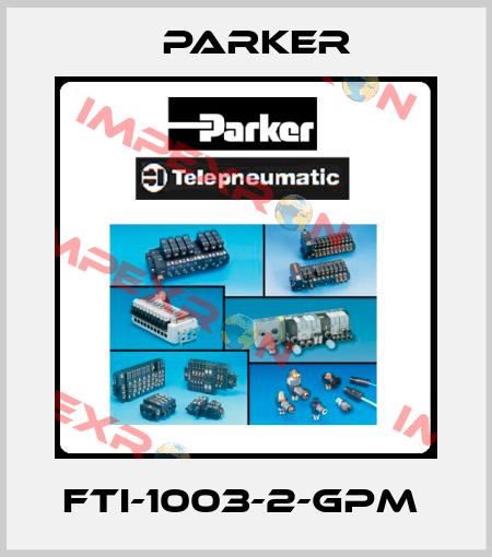 FTI-1003-2-GPM  Parker
