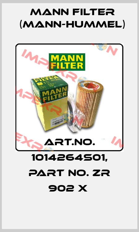 Art.No. 1014264S01, Part No. ZR 902 x  Mann Filter (Mann-Hummel)