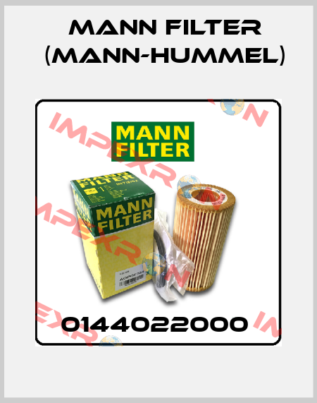 0144022000  Mann Filter (Mann-Hummel)
