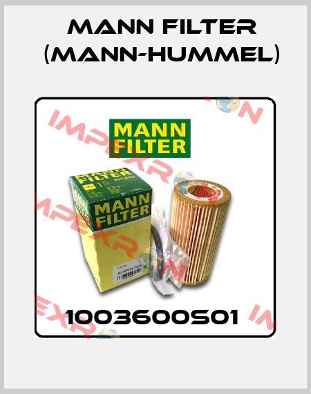 1003600S01  Mann Filter (Mann-Hummel)