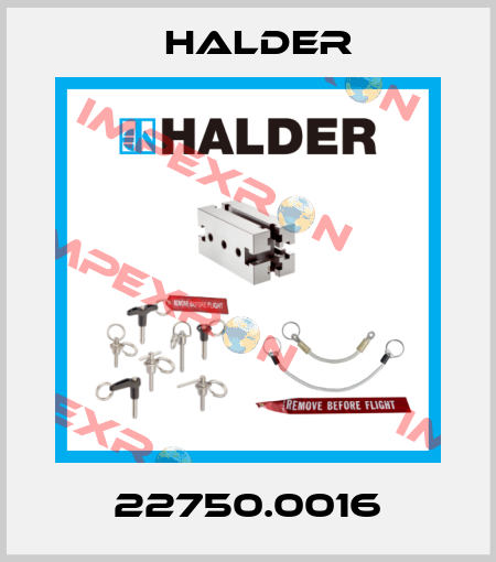 22750.0016 Halder