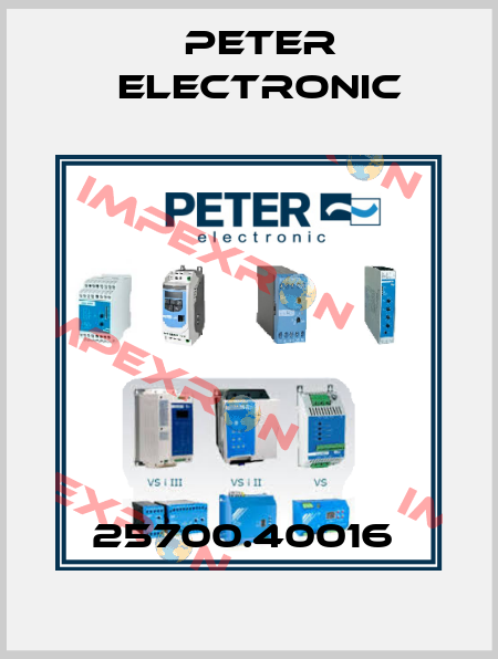25700.40016  Peter Electronic