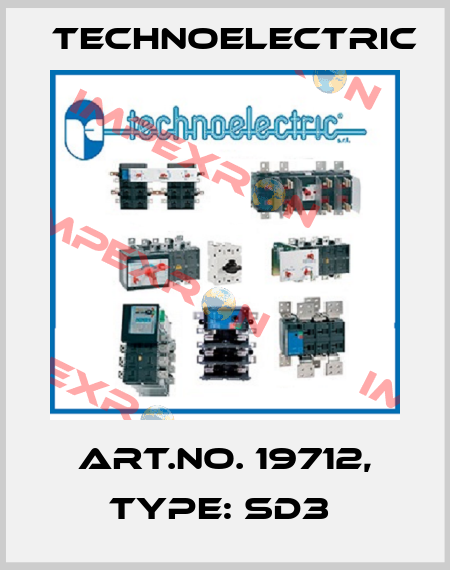 Art.No. 19712, Type: SD3  Technoelectric