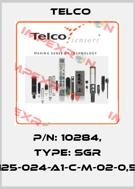 p/n: 10284, Type: SGR 10-125-024-A1-C-M-02-0,5-J5 Telco