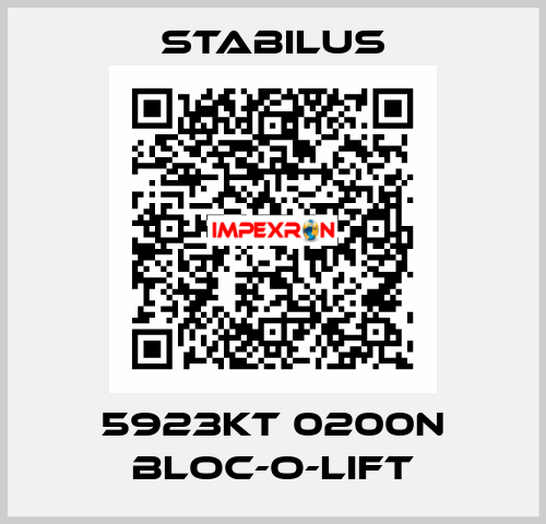 5923KT 0200N BLOC-O-LIFT Stabilus