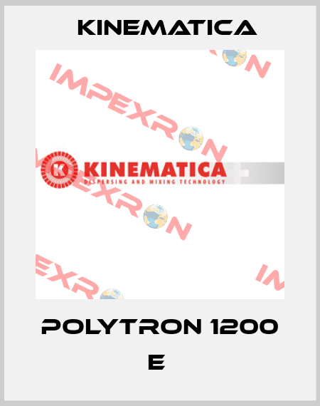 Polytron 1200 e  Kinematica