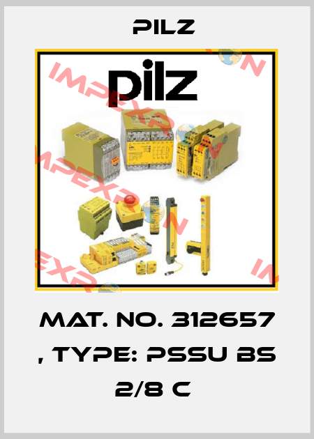 Mat. No. 312657 , Type: PSSu BS 2/8 C  Pilz
