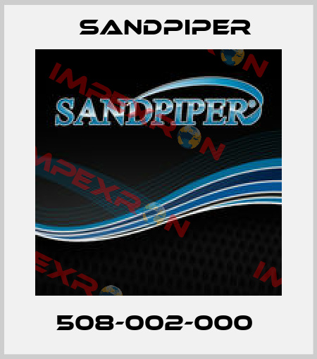 508-002-000  Sandpiper