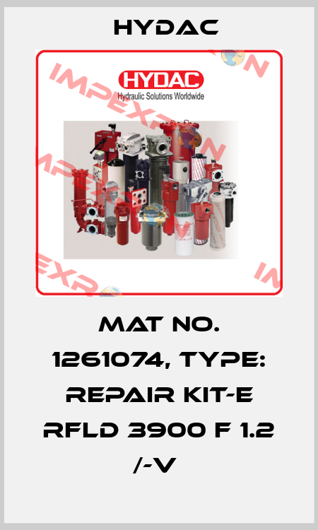 Mat No. 1261074, Type: REPAIR KIT-E RFLD 3900 F 1.2 /-V  Hydac
