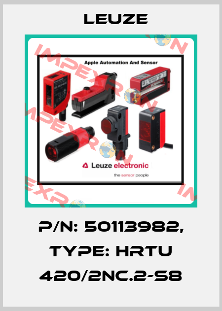 p/n: 50113982, Type: HRTU 420/2NC.2-S8 Leuze