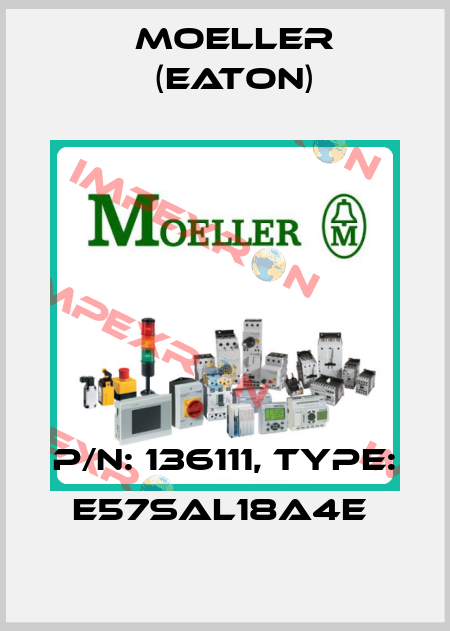 P/N: 136111, Type: E57SAL18A4E  Moeller (Eaton)