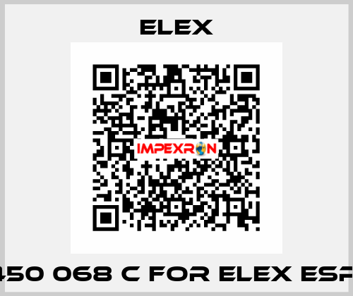 450 068 C FOR ELEX ESP  Elex