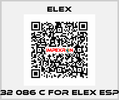 132 086 C FOR ELEX ESP  Elex