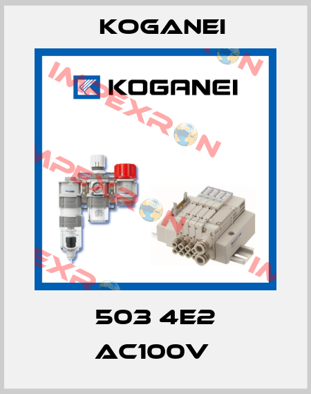 503 4E2 AC100V  Koganei