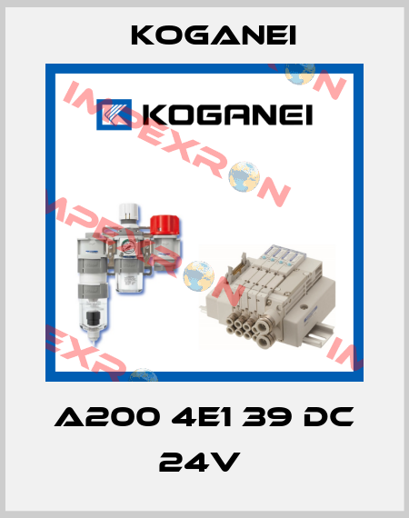 A200 4E1 39 DC 24V  Koganei