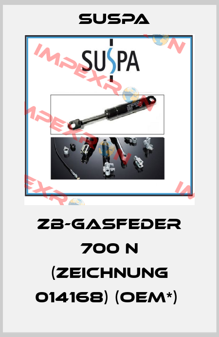 ZB-Gasfeder 700 N (Zeichnung 014168) (OEM*)  Suspa