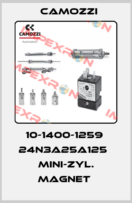 10-1400-1259  24N3A25A125   MINI-ZYL. MAGNET  Camozzi