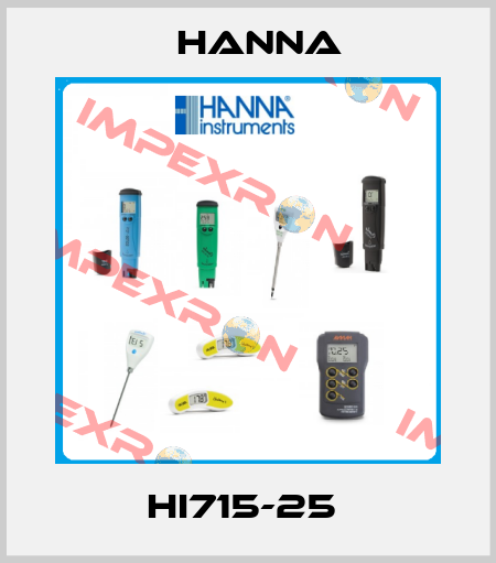 HI715-25  Hanna