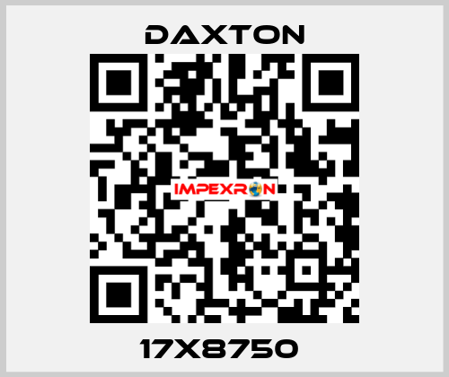 17X8750  DAXTON