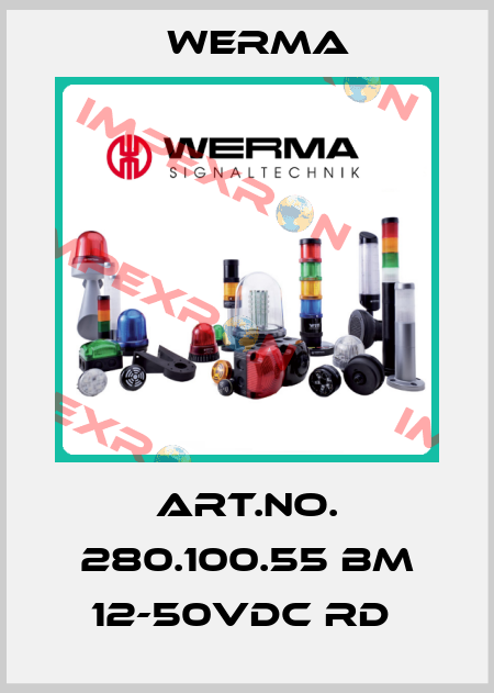 Art.No. 280.100.55 BM 12-50VDC RD  Werma