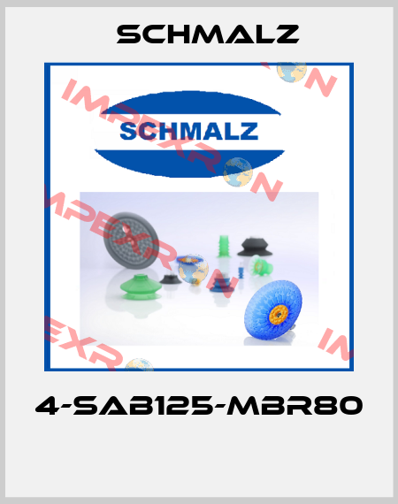 4-SAB125-MBR80   Schmalz