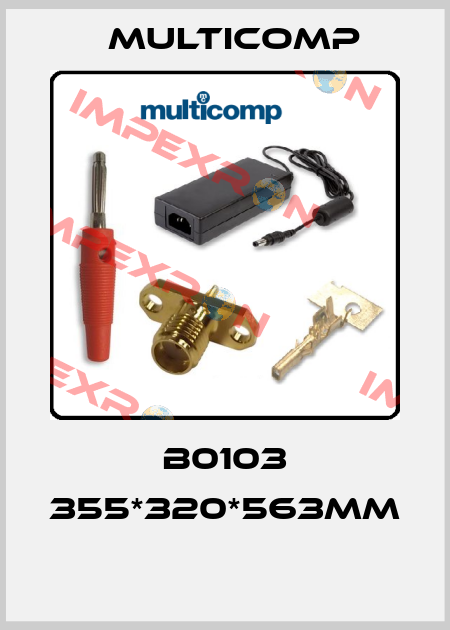 B0103 355*320*563MM  Multicomp