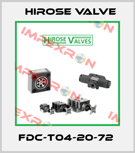 FDC-T04-20-72  Hirose Valve