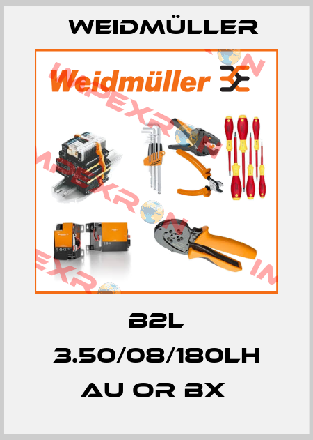B2L 3.50/08/180LH AU OR BX  Weidmüller