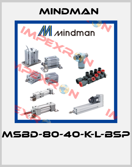 MSBD-80-40-K-L-BSP  Mindman