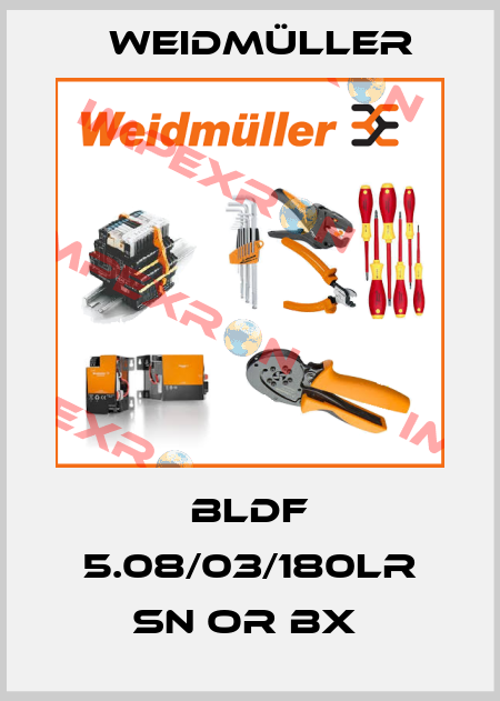 BLDF 5.08/03/180LR SN OR BX  Weidmüller