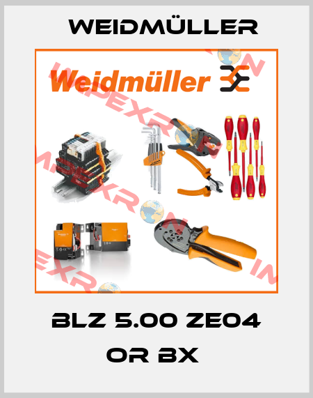 BLZ 5.00 ZE04 OR BX  Weidmüller