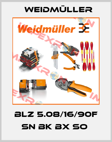 BLZ 5.08/16/90F SN BK BX SO  Weidmüller