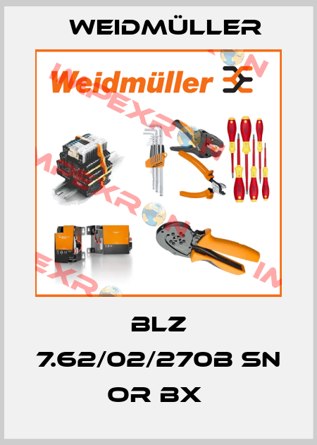 BLZ 7.62/02/270B SN OR BX  Weidmüller