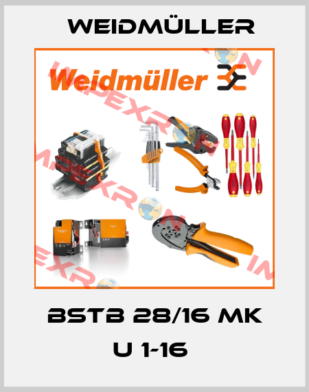 BSTB 28/16 MK U 1-16  Weidmüller