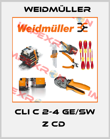 CLI C 2-4 GE/SW Z CD  Weidmüller