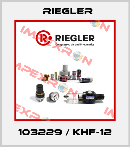 103229 / KHF-12 Riegler
