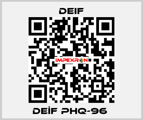 DEİF PHQ-96  Deif