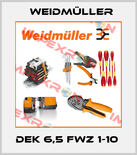 DEK 6,5 FWZ 1-10  Weidmüller