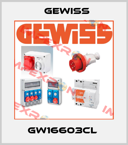 GW16603CL  Gewiss
