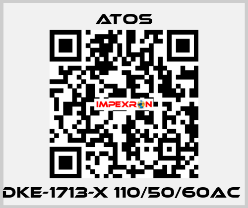 DKE-1713-X 110/50/60AC  Atos