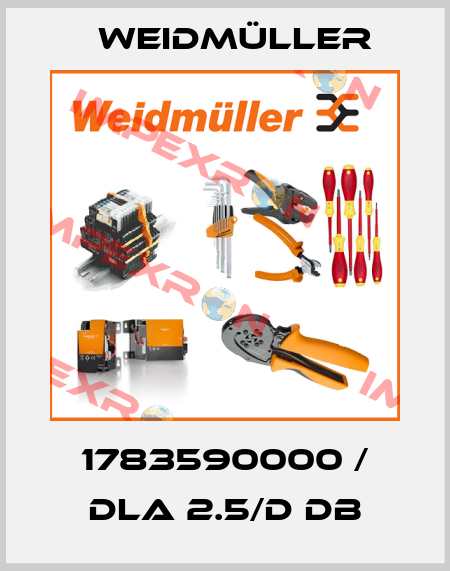 1783590000 / DLA 2.5/D DB Weidmüller
