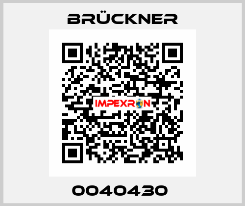 0040430  Brückner