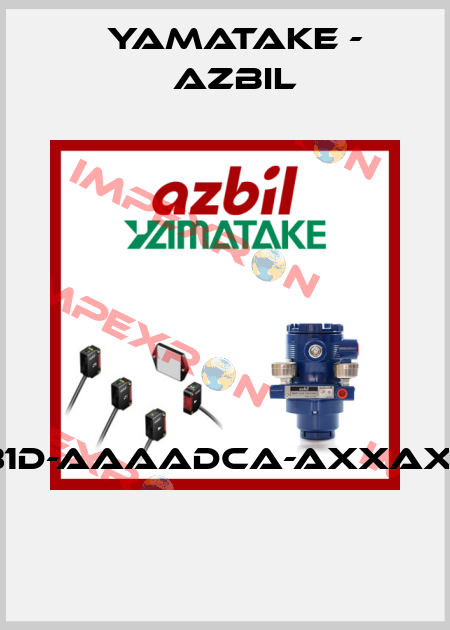 GTX31D-AAAADCA-AXXAXA1-R1  Yamatake - Azbil
