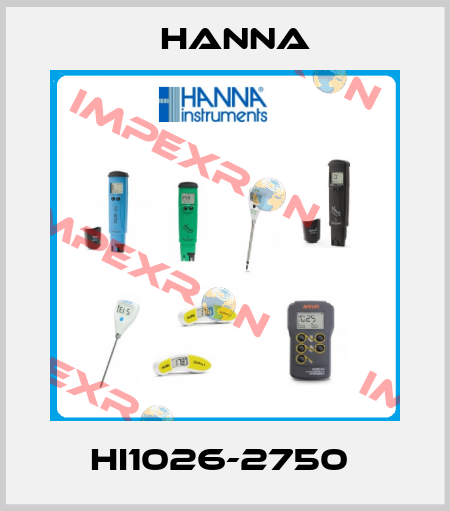 HI1026-2750  Hanna