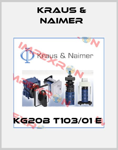 KG20B T103/01 E  Kraus & Naimer