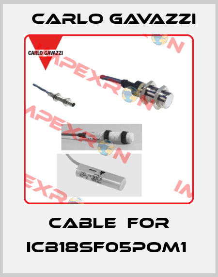 Cable  For ICB18SF05POM1  Carlo Gavazzi