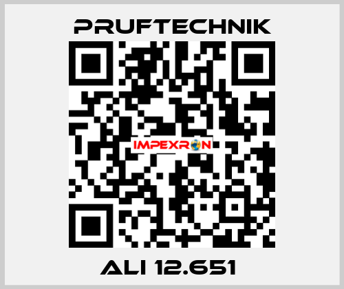 ALI 12.651  Pruftechnik