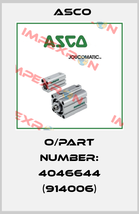 O/Part number: 4046644 (914006) Asco