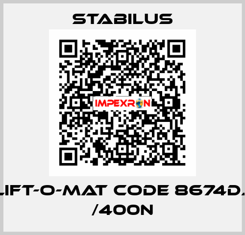 LIFT-O-MAT CODE 8674DJ /400N Stabilus